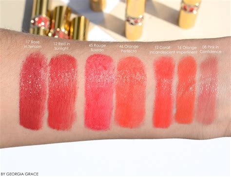 ysl rouge volupte shine 2016|YSL rouge volupte shine swatches.